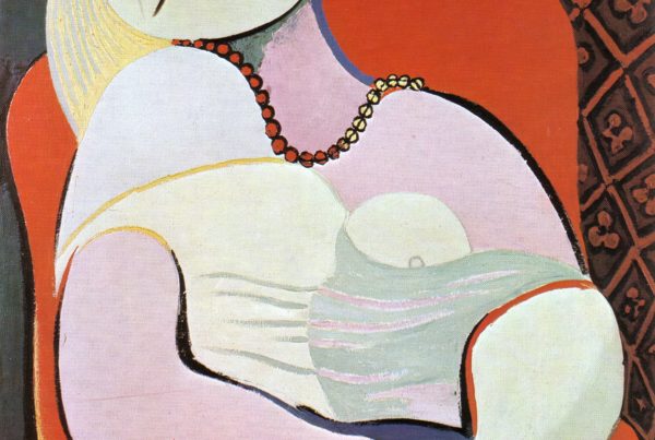 Picasso painting of a woman