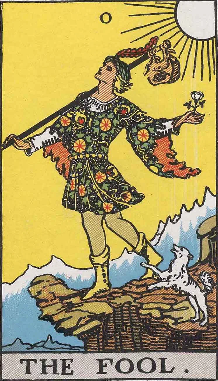 Tarot The Fool Symbol